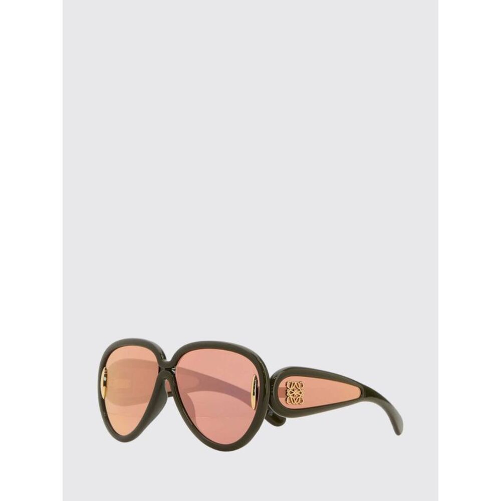 Loewe Men Bicolour Acetate Aviator Sunglasses Loewe With Monogram